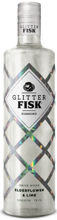 Glitter Fisk Diamond